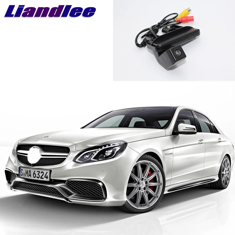 LiandLee ручка багажника автомобиля заднего вида парковочная камера для Mercedes Benz E Class