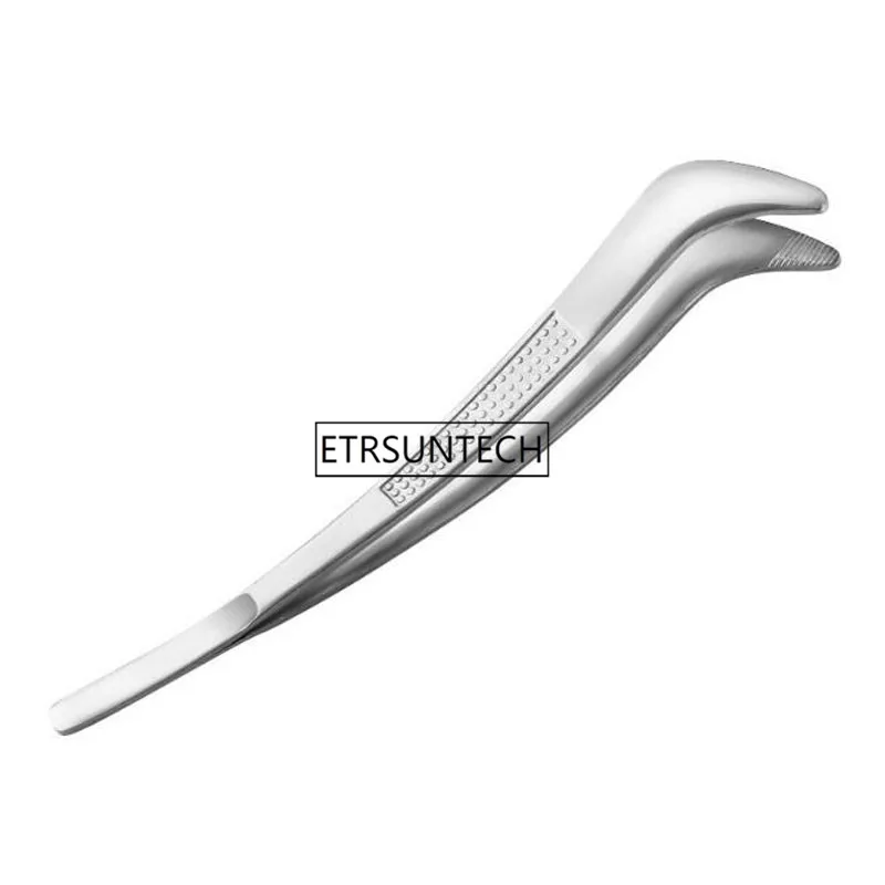 Pinzas de acero inoxidable para t&eacute;, accesorios para ceremonia del t&eacute; Kongfu, pinzas antideslizantes para alimentos-0