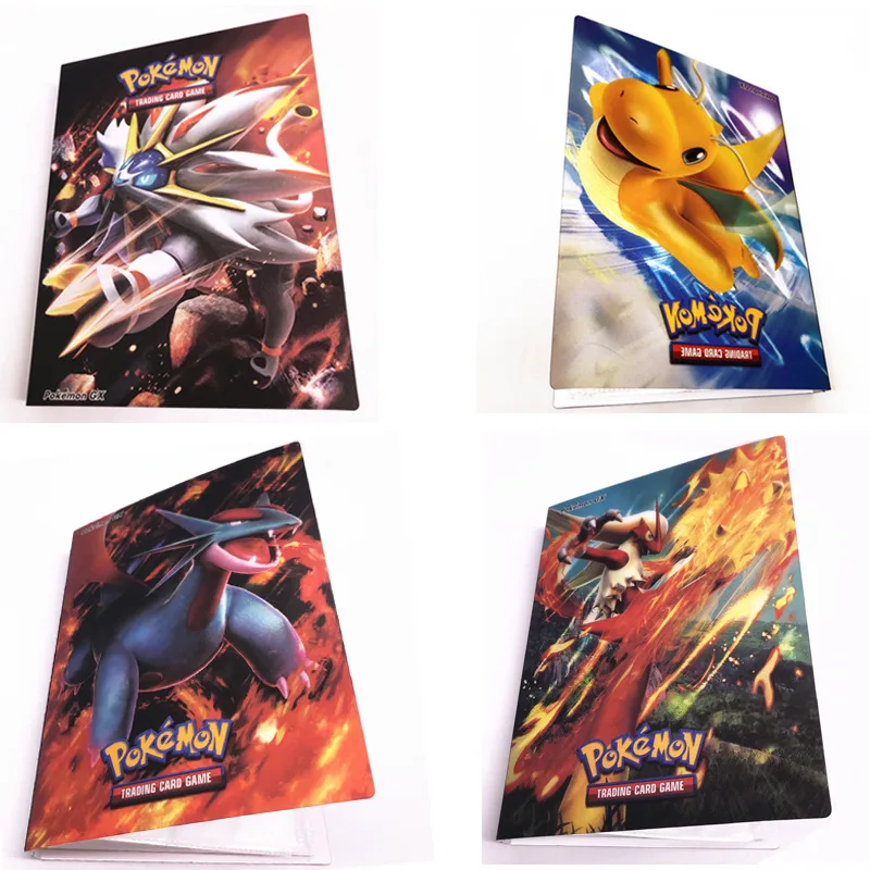 Новая коллекция Пикачу Pokemon cards альбом книга Топ загруженный список игральных
