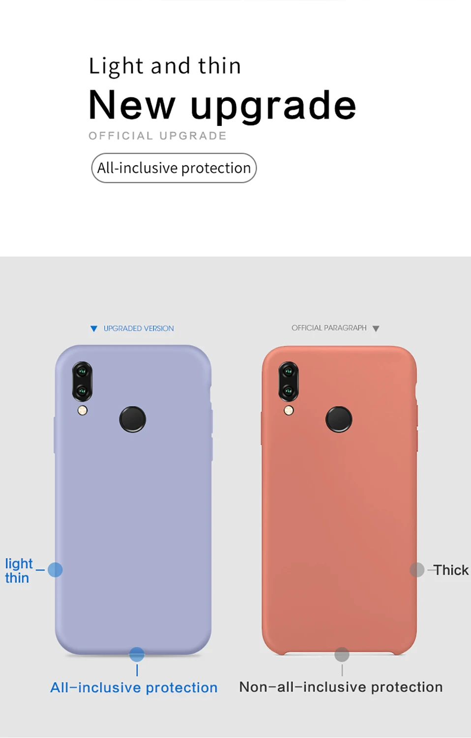 Жидкий силиконовый чехол для huawei P20 P30 Lite mate 20 10 Lite Pro, однотонный бампер для Honor 10 Lite 9 8X Fundas