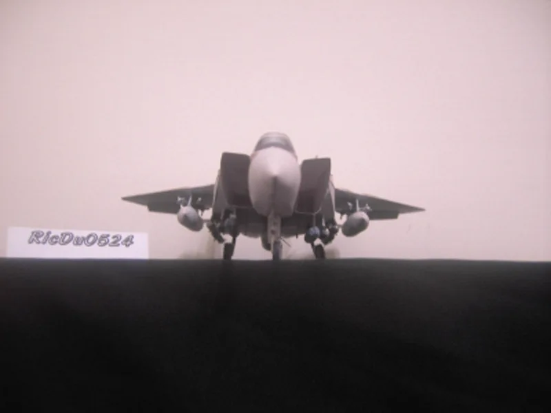 F-15 Израиль картина истребитель Eagle 3D Бумага модель 1:100 литья под давлением Весы