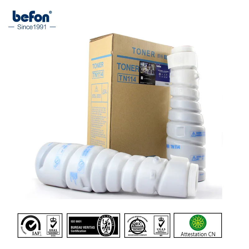 Картридж с тонером befon TN114 114 14 совместим Konica Minolta Bizhub 162 210 163 211 220 360G|toner cartridge|compatible