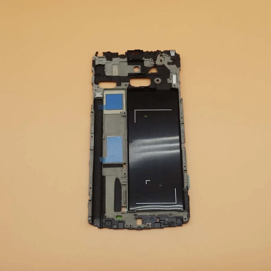 10 шт./лот передняя рамка Лицевая панель в сборе запасные части для Samsung Galaxy Note 4 N910F