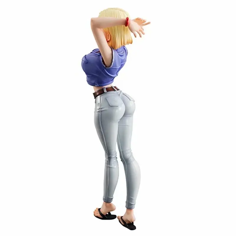 Dragon Ball Z Android № 18 Ver. III Сексуальная PVC Фигурки аниме Коллекционная модель игрушки