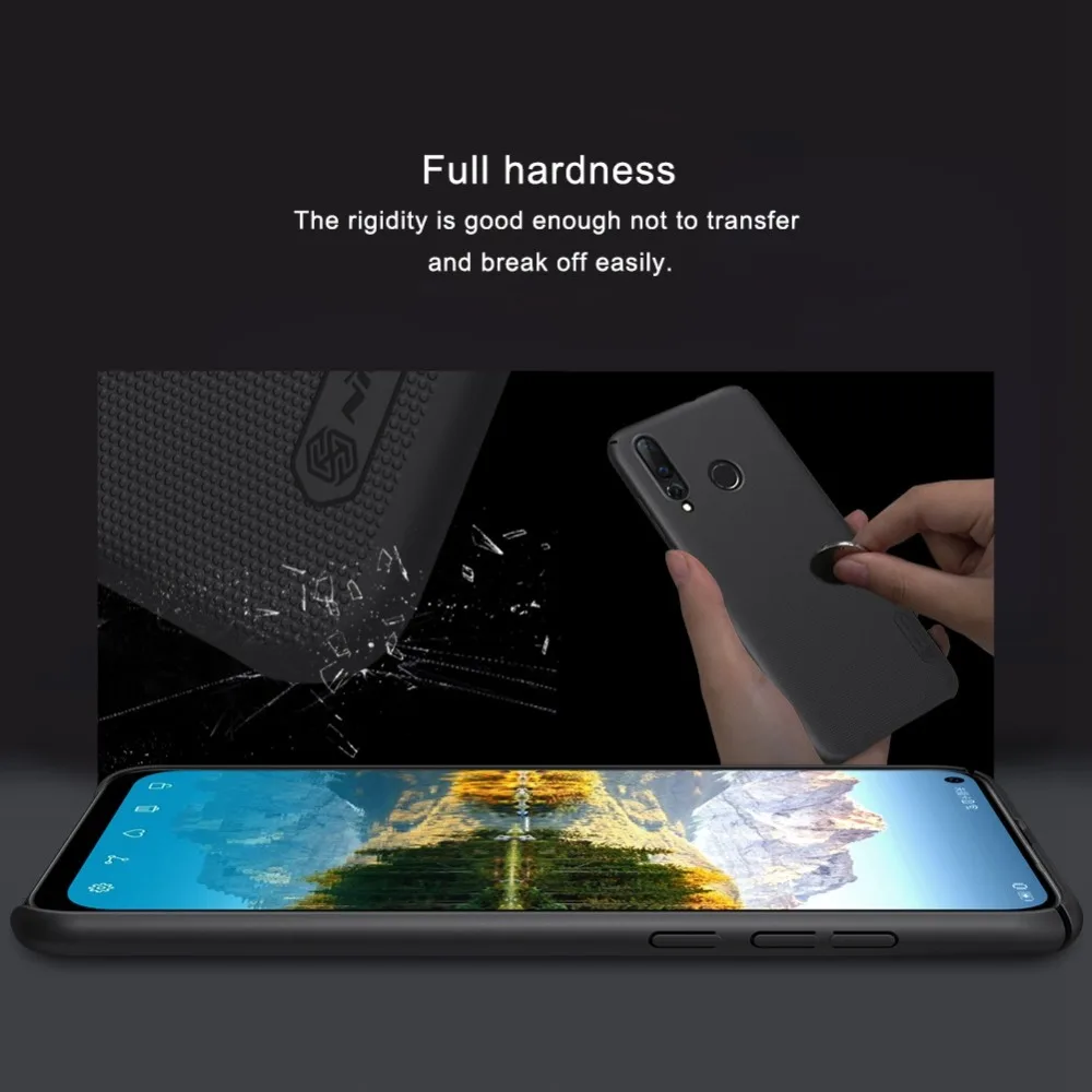 for Huawei Nova 4 case hard cover 6.4&quot NILLKIN frosted funda coque capa on mobile phone bags |