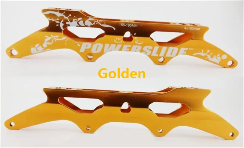 PowerSlide PS S3 Встроенная скоростная катающаяся рама для 4 штук 90 мм 100 мм 110 мм роликовых коньков, X7000 серия рама из алюминиевого сплава
