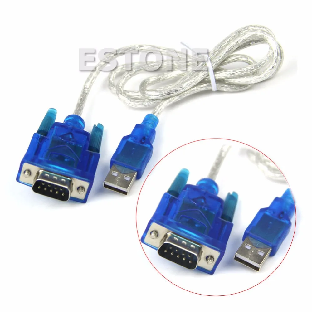 

USB к RS232 последовательный порт 9 Pin DB9 Кабель последовательный COM порт адаптер конвертер Прямая поставка