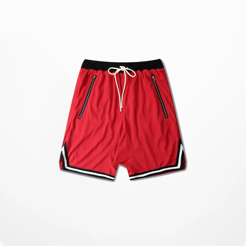 Шорты бермуды мужские на молнии свободные штаны в стиле хип хоп спортивные