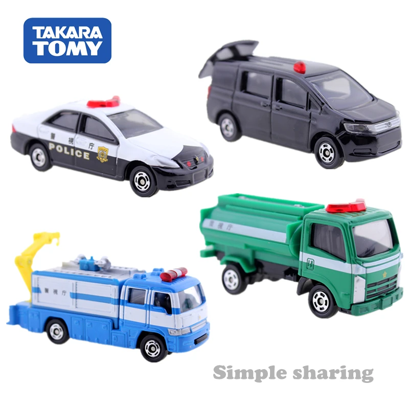 Набор моделей полицейских грузовиков Takara Tomy TOMICA литые миниатюрные автомобили