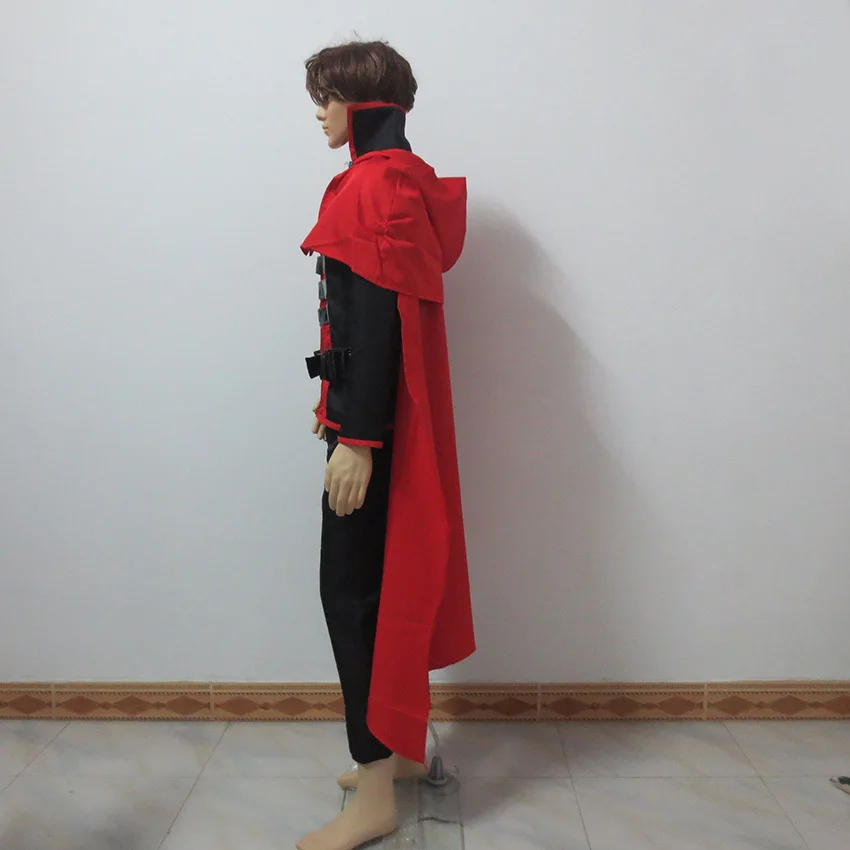 RWBY Красный прицепы Руби карнавальный костюм косплей Рубин изготовление под