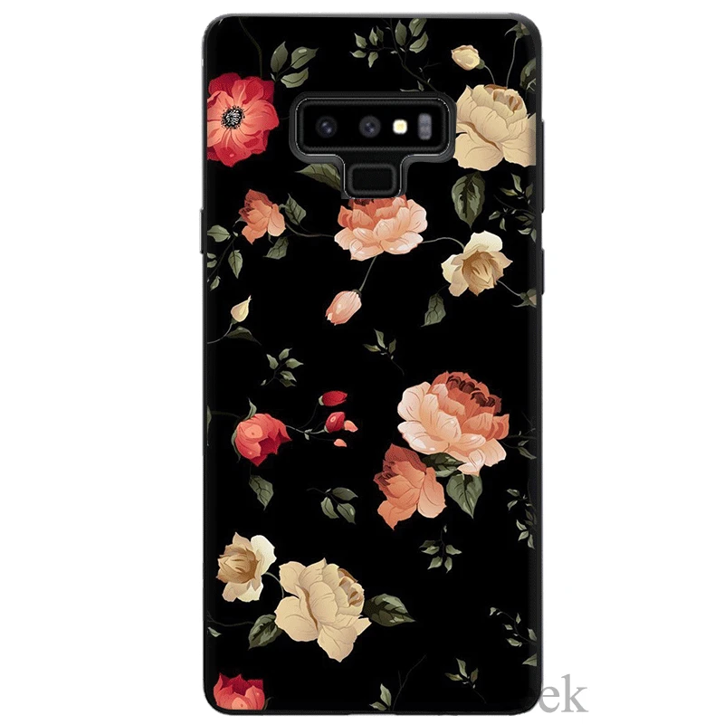 Черный чехол ТПУ крутой парный мультяшный для Samsung Galaxy A3 A5 A6 2016 2017 Plus 2018 телефона |