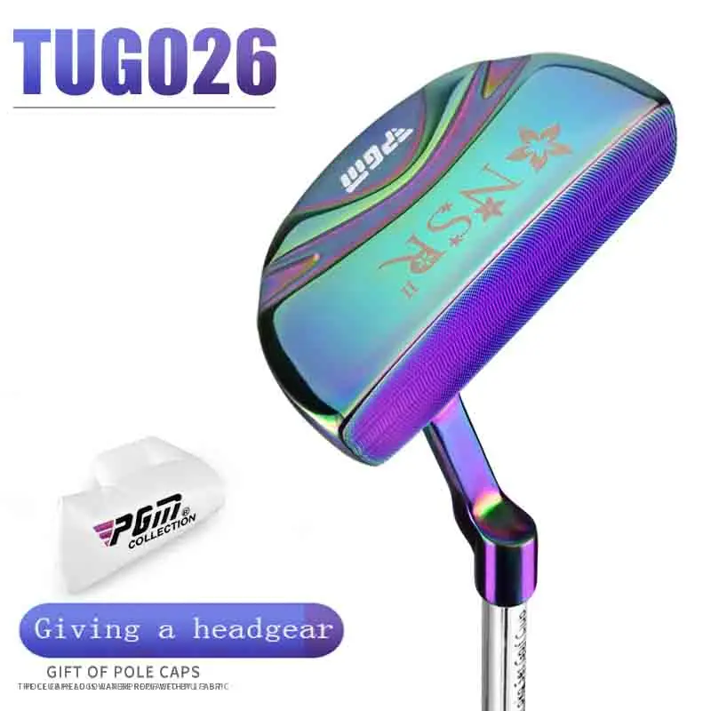 Pgm Genuine New Womens Golf Club NSRII Lady Putter Stainless Steel Shaft Zinc Alloy Distribution Head Hood Driver Club Exercise