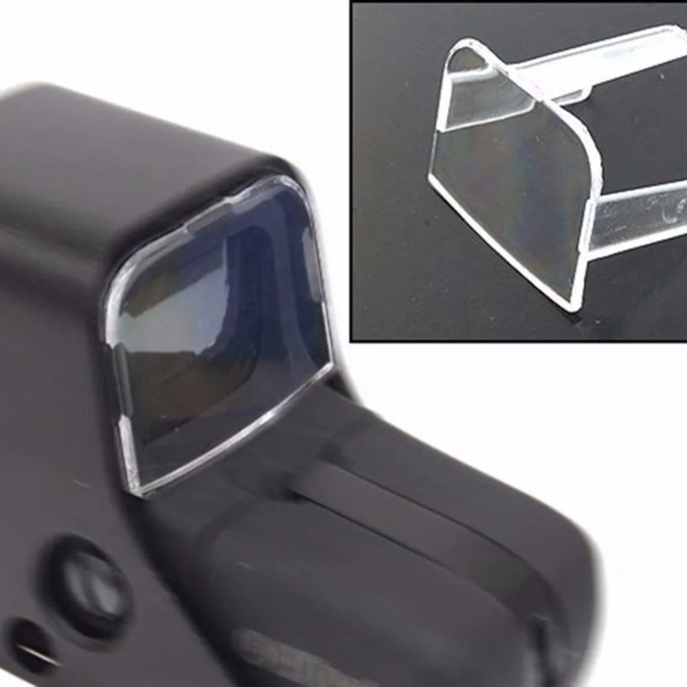Tactical Hunting Airsoft Scope Red Green Dot Sight Lens Protective Holosight Cover For 551 / 552 553 557 Type | Спорт и развлечения