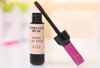romantic bear long lasting lipgloss cosmetics wine bottle lip tint 144pcs 6 boxes brand new liquid lipsticks