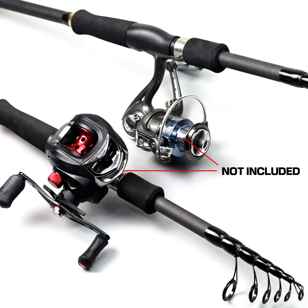 Телескопическая удочка из углеродного волокна Ультралегкая карбоновая для