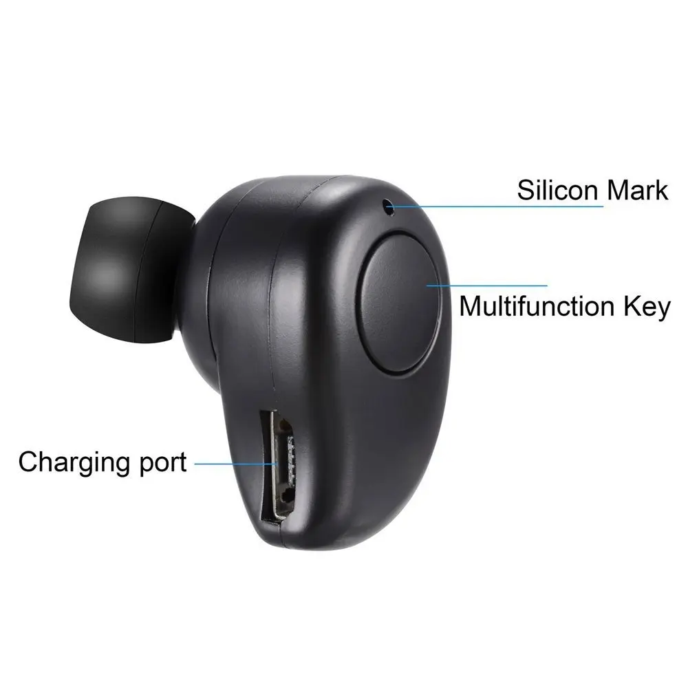 S530 Plus мини беспроводные Bluetooth наушники невидимые с шумоподавлением микрофоном