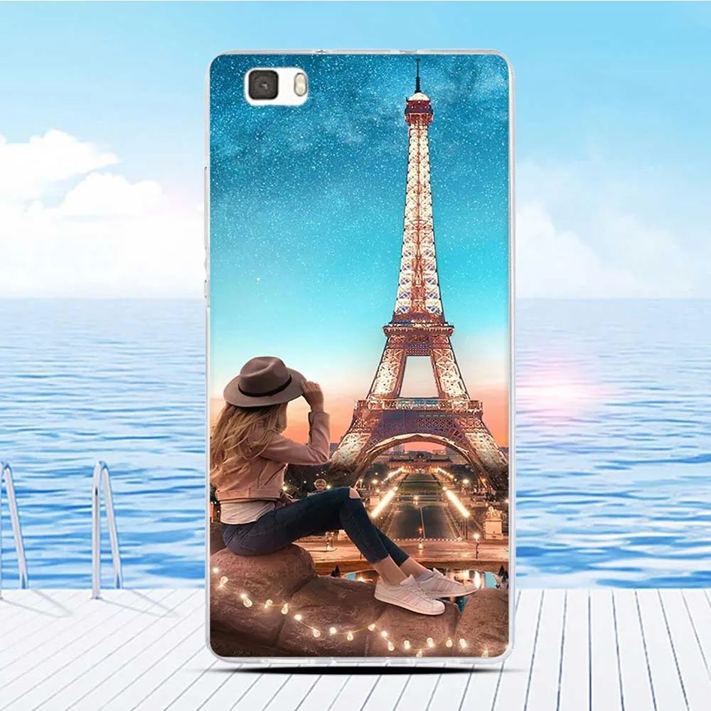 Protection Funda For Huawei P8lite Phone Case Cover Ascend P8 Lite Coque Soft TPU Bumper |