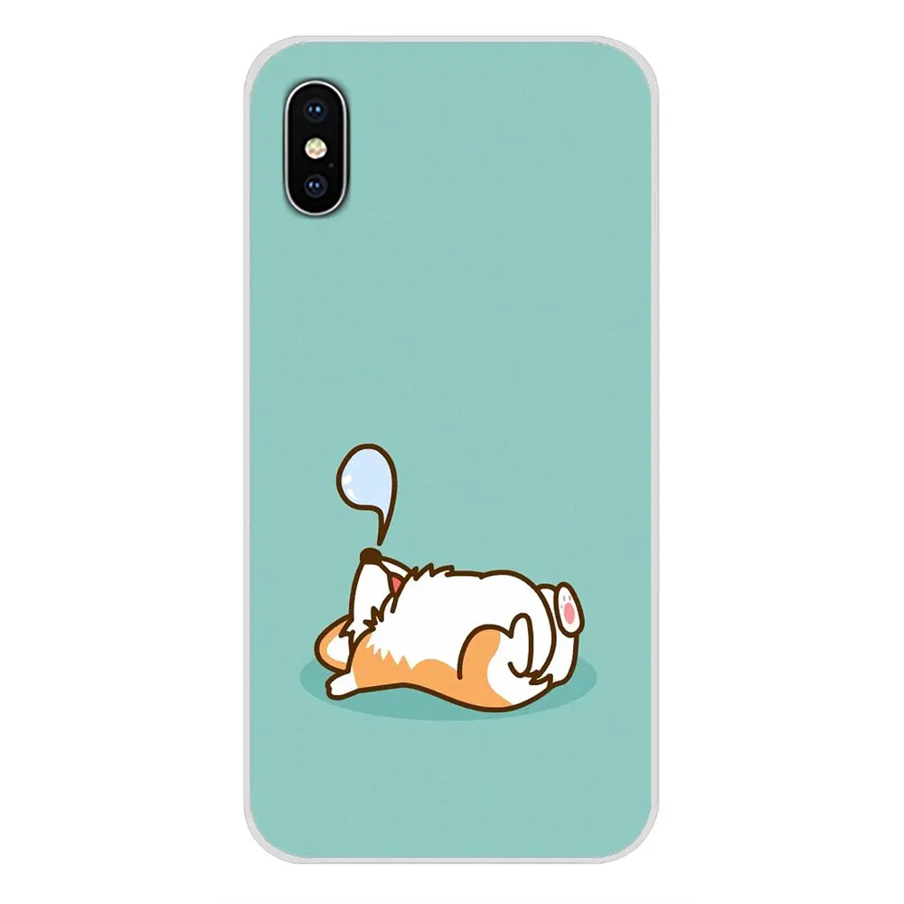 Милые корги собака аксессуары для телефона Чехлы для huawei Nova 2 3 2i 3i Y6 Y7 Y9 Prime Pro GR3 GR5 Y5II Y6II