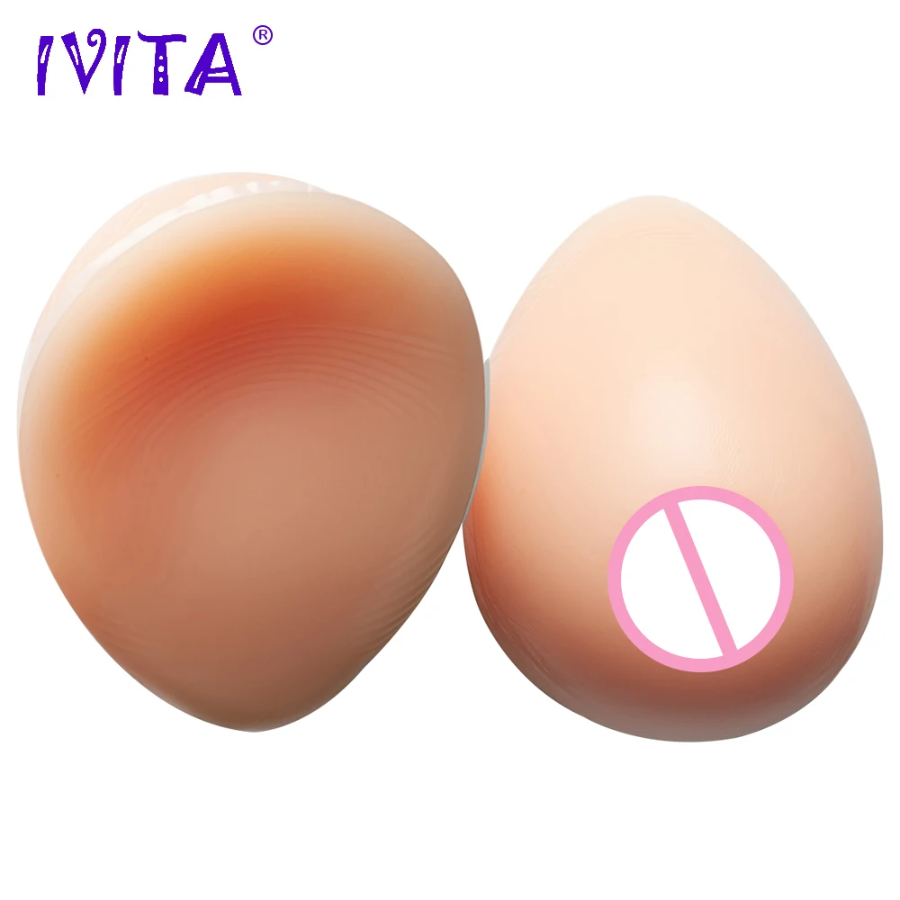 IVITA 2000 г силиконовая искусственная капля груди формирует реалистичные