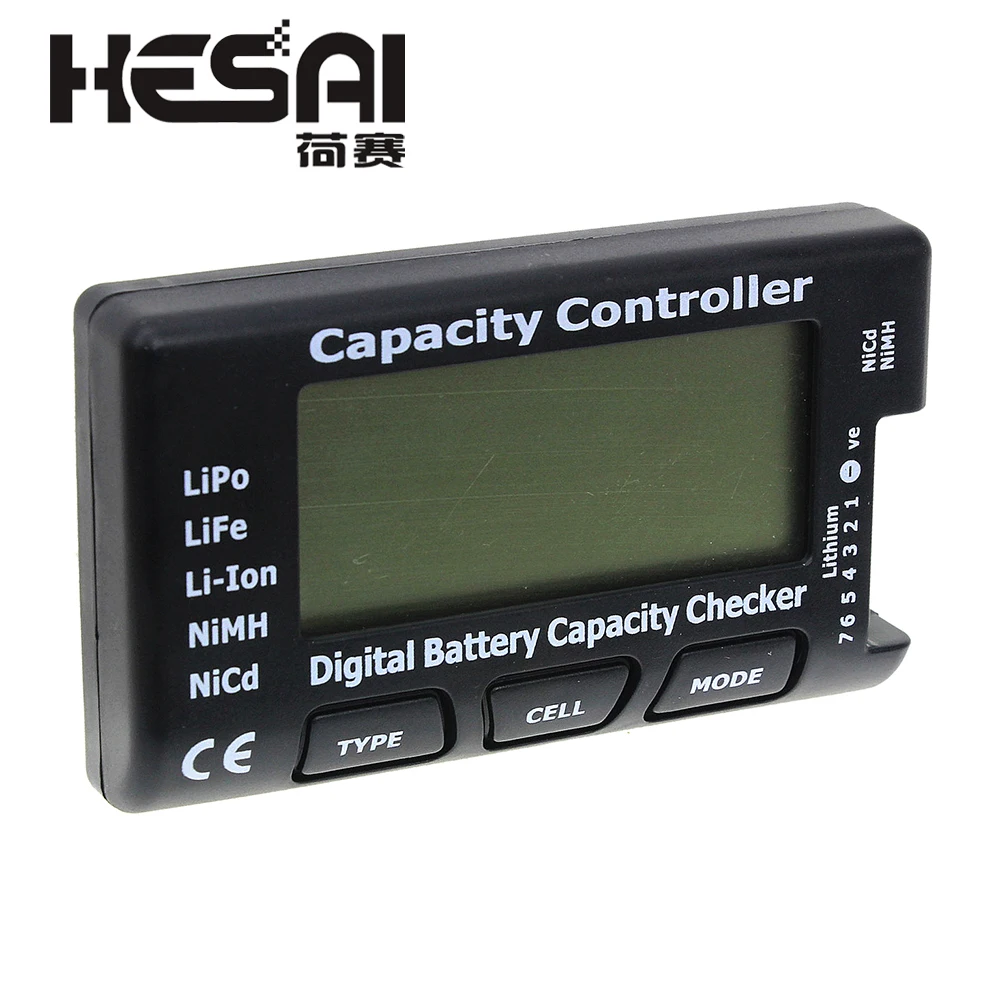 RC CellMeter-7 цифровой проверки емкости батареи LiPo LiFe Li-Ion Nicd NiMH тестер напряжения батареи проверка сотового телефона 7