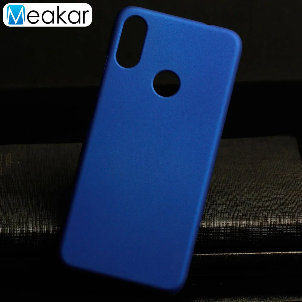 Матовый пластиковый чехол 6.3для Xiaomi Redmi Note 7 Чехол для Xiaomi Redmi Note 7 Pro Note7 чехол-лента на заднюю панель - Цвет: Blue