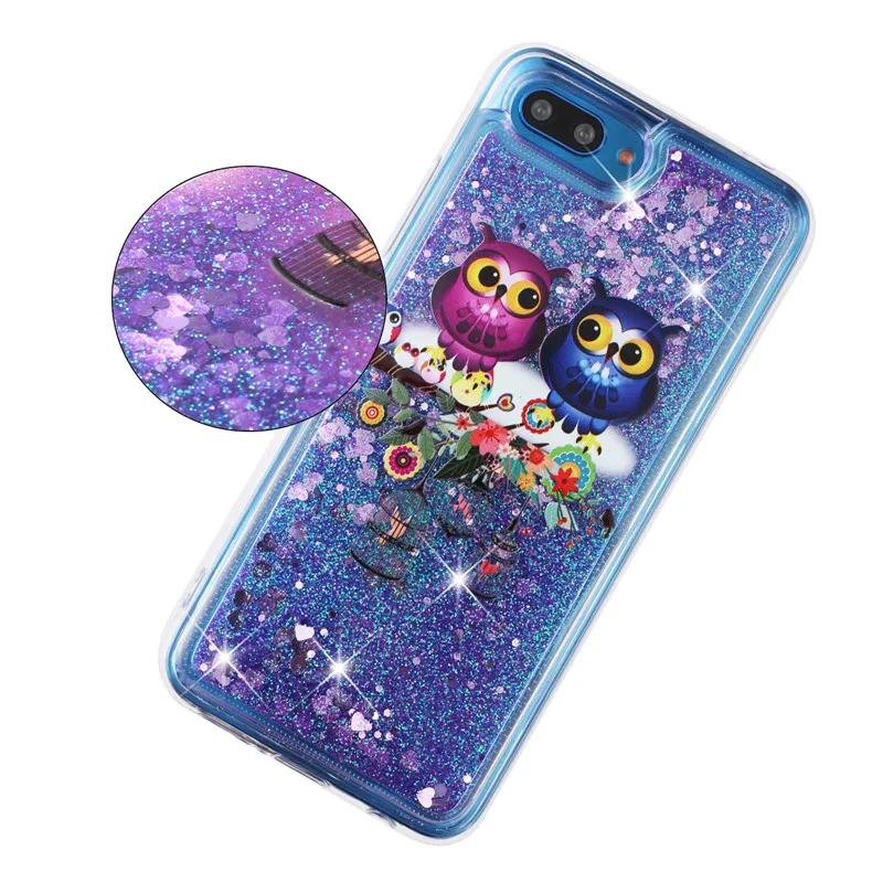 For Huawei Honor 10 Lite case cover Liquid Glitter Soft phone Fundas P Smart 2019 POT-LX1 POT-LX3 6.21 inch |