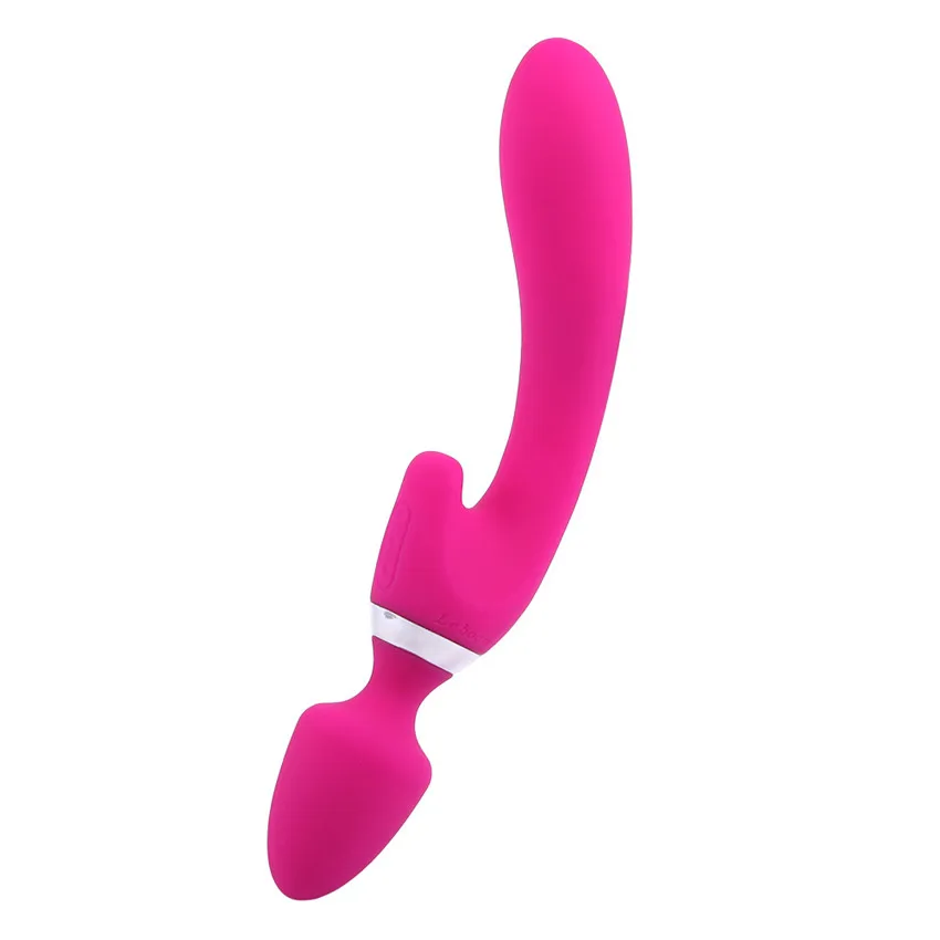 Двойной фаллоимитатор для точки G клитора Анальный вибратор секс-игрушки