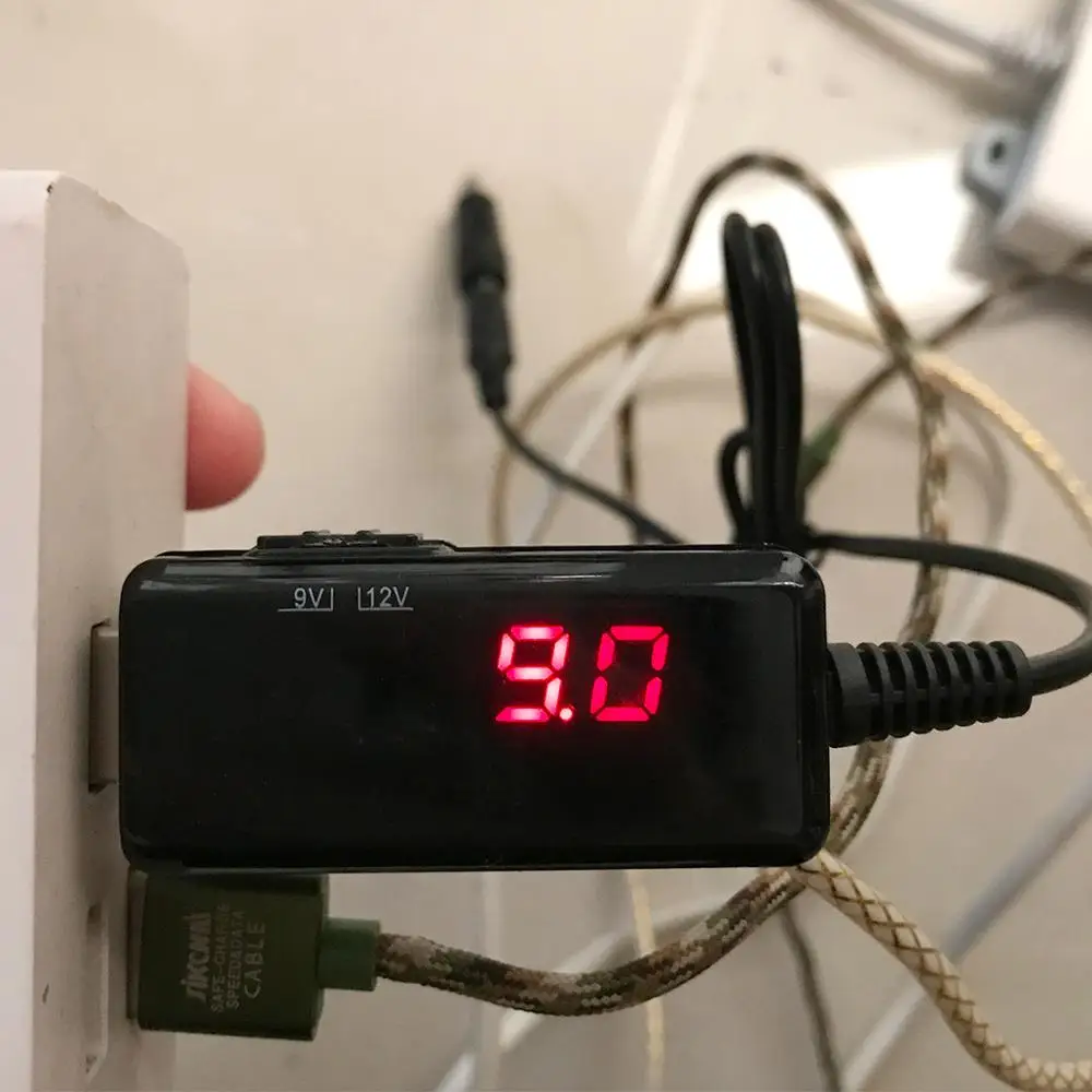 DC USB повышающий преобразователь 5 В до 9 в 12 источник питания зарядное устройство