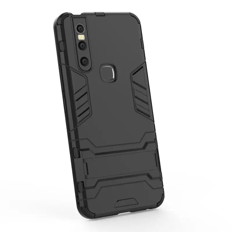 VIVO V15 чехол Pro роскошный армированный Гибридный Силиконовый + жесткий для