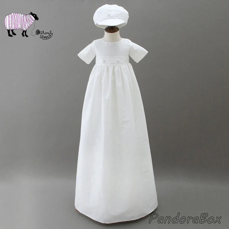 Baby Boy Baptism White Gowns Photography Props Infant Shower Christening Outfits Set Birthday Photo Shoot Blessing Clothes |