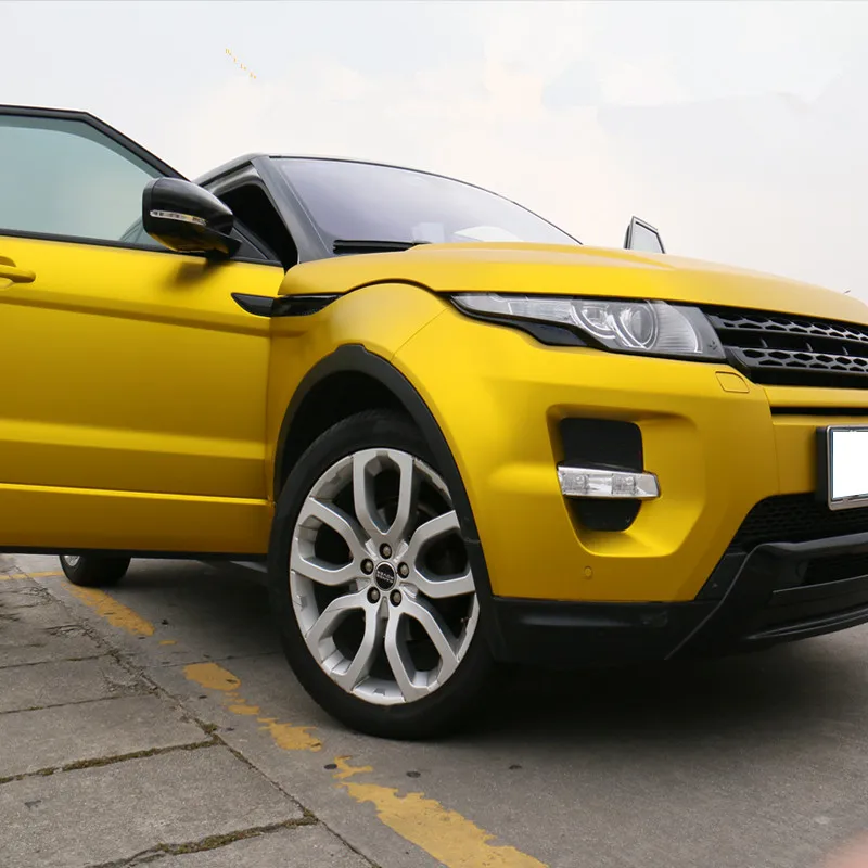 2 шт. 50 см * 150 цвета: золотистый Цвет Плёнка для кузова автомобиля матовый