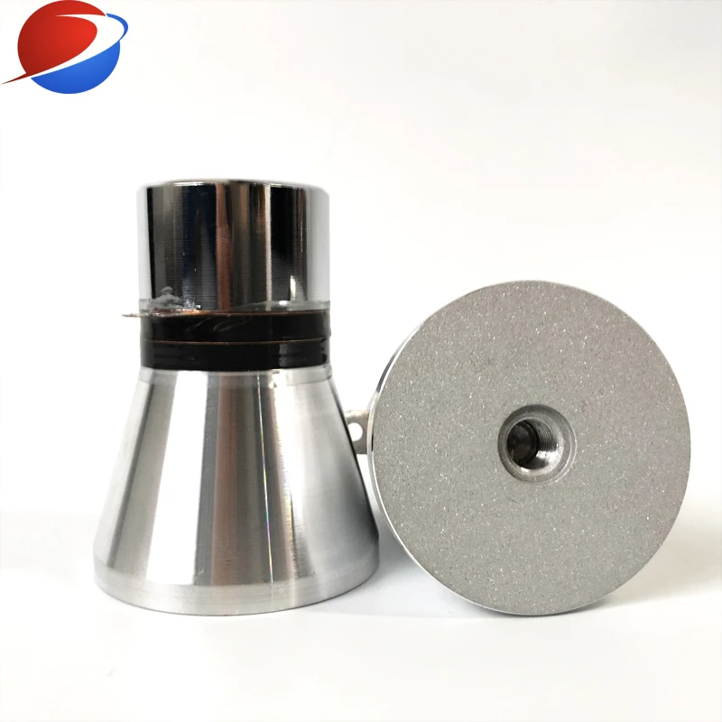 Пьезо керамический многочастотный ультразвуковой преобразователь 25K/40K/80K для резервуара для очистки 60W