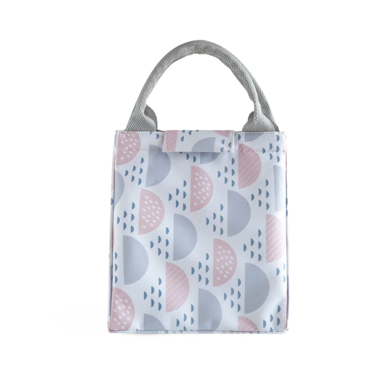 01 BONAMIE New Portable Thermal Bag Insulation Lunch Bag Women Man Oxford Cloth Picnic Food Cooler Bag Lancheira Bolsa Termica - Цвет: 01