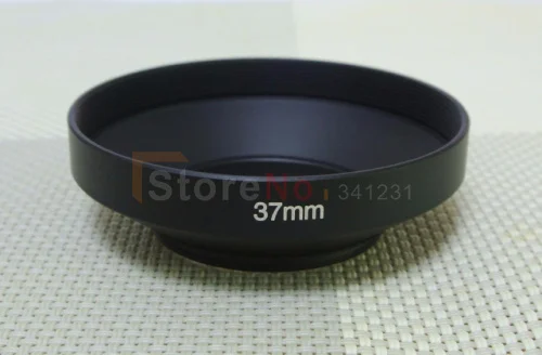 37 мм металлическая широкоугольная бленда для всех объективов камеры с резьбой