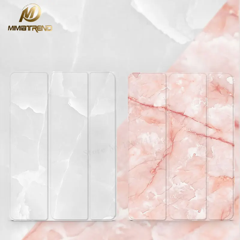 Mimiatrend мрамор зерна флип Smart Cover для ipad Pro 9 7 &quotmini1/2/3 2 3 4 Air 1/2 в виде ракушки + чехол