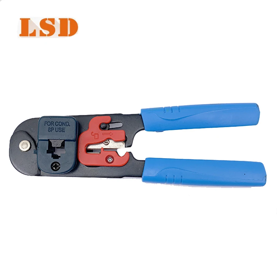 Модульный инструмент для обжима RJ11/RJ45 с кабелем зачистки|modular crimping tool|crimping toolcrimping