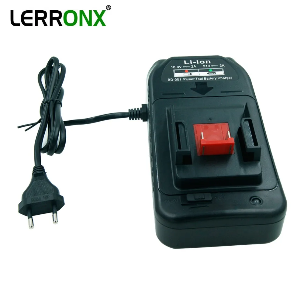 Литий ионное зарядное устройство LERRONX 14 4 в 18 для Black Decker аккумуляторная батарея