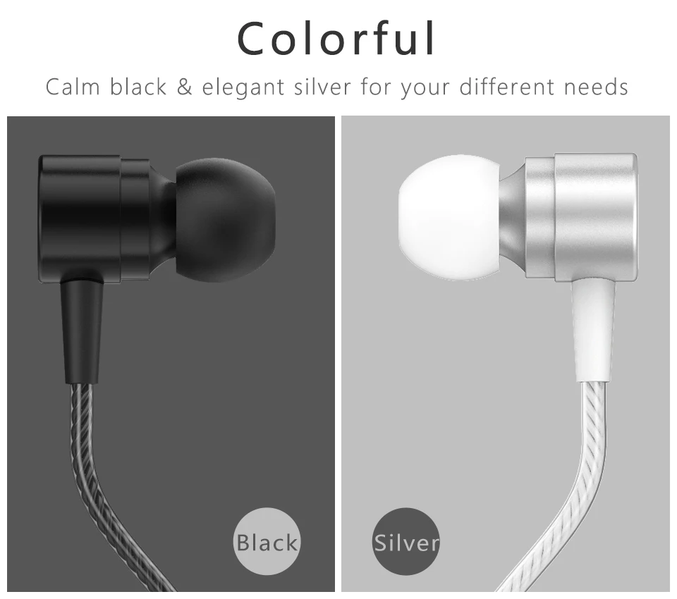 Проводные наушники-вкладыши гарнитура тяжелый бас звук качество музыки наушники с микрофоном для iphone Xiaomi Fone De Ouvido наушник