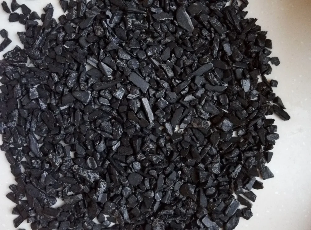 

BLACK TOURMALINE CHIPS 'A' 5-15mm Rough xmini-xsm 1 lb pk clean
