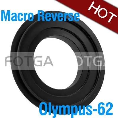 Fotga 62 мм макрокольцо обратного адаптера для Olympus E510 E520 E610 OM корпус камеры|ring ing|ring