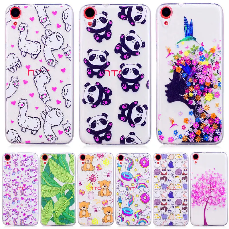 For HTC Desire 820 D820 D820U D820T Case Transparent Anime Silicone TPU Skin Soft Back Cover for 820G |