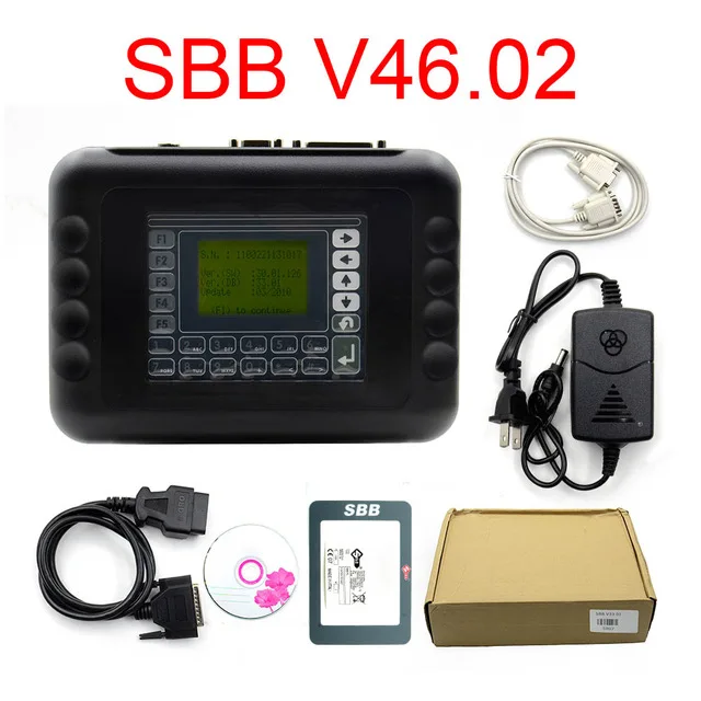 Серый Новейшая Версия SBB PRO2 V48.88 с sbb V46.02 Мини Zedbull Авто ключевой программер для большинства автомобилей - Цвет: Серый