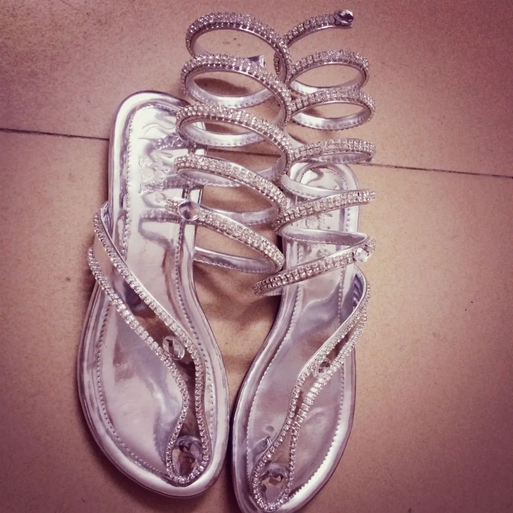 2016 новое поступление женские летние туфли со змеиным узором сандалии гладиаторы