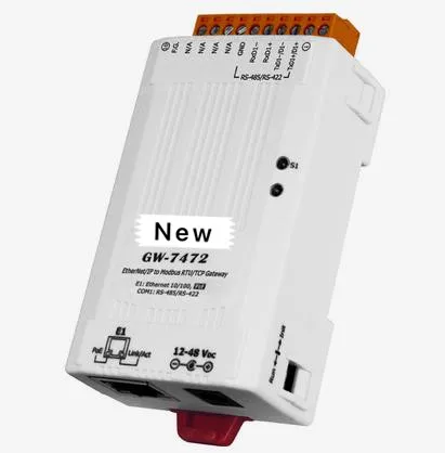 

GW-7472 EtherNet/IP Ethernet к модулю Modbus RTU Master