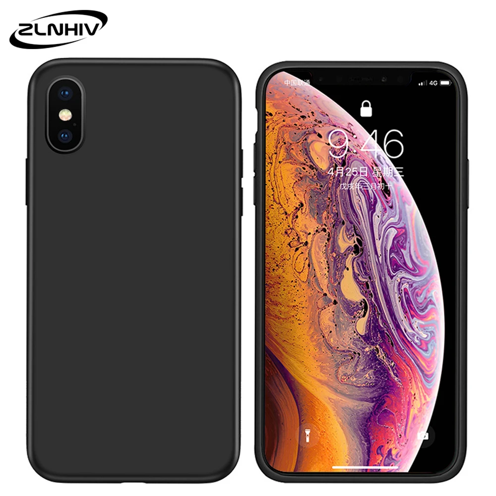 Чехол zlnвич для iphone XS MAX мягкий силиконовый чехол противоударный мобильного
