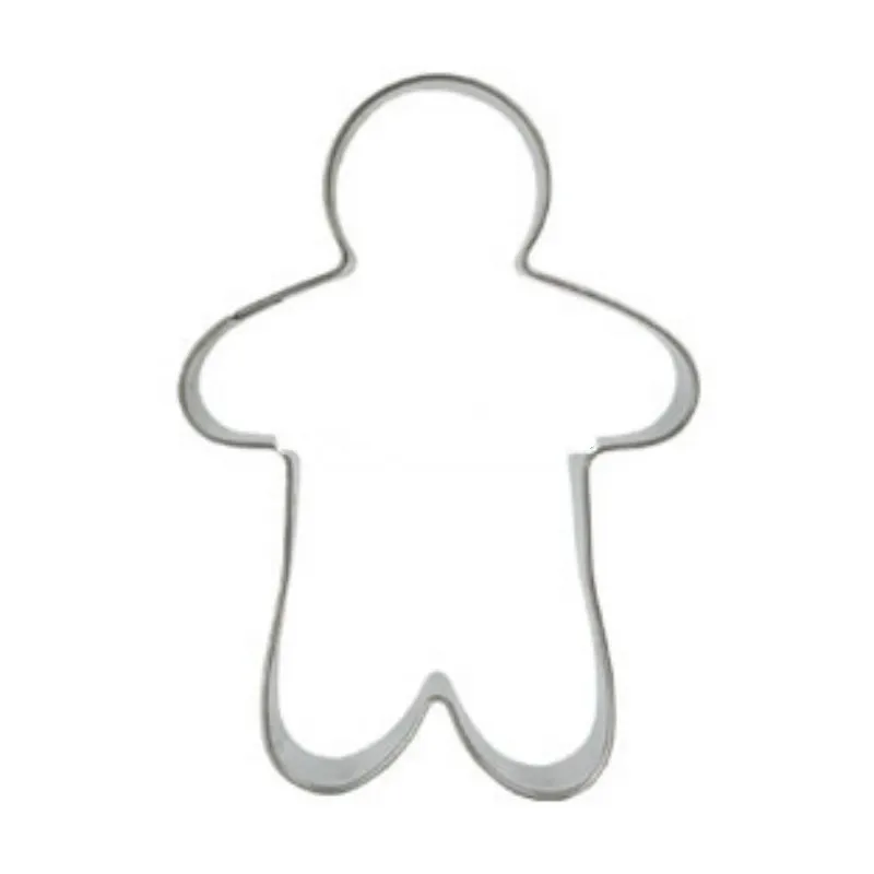Имбирный хлеб для мужчин резак печенья нержавеющая сталь форма Рождественская