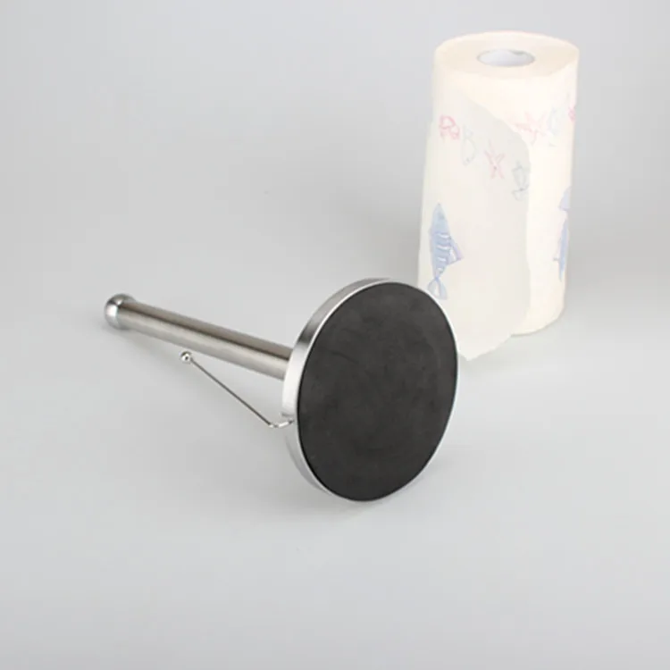 

Stainless steel towel rack roll paper shelf kitchen towel rack living room boutique tissue holder