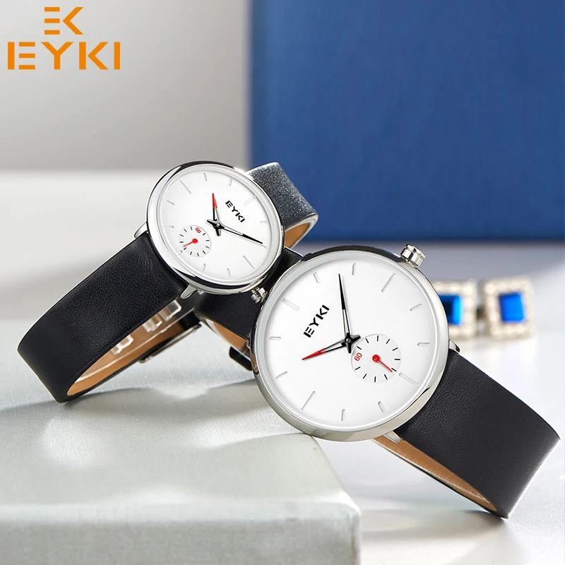 Часы EYKI мужские женские кварцевые водонепроницаемые ультратонкие|me watch|watch brandwatch
