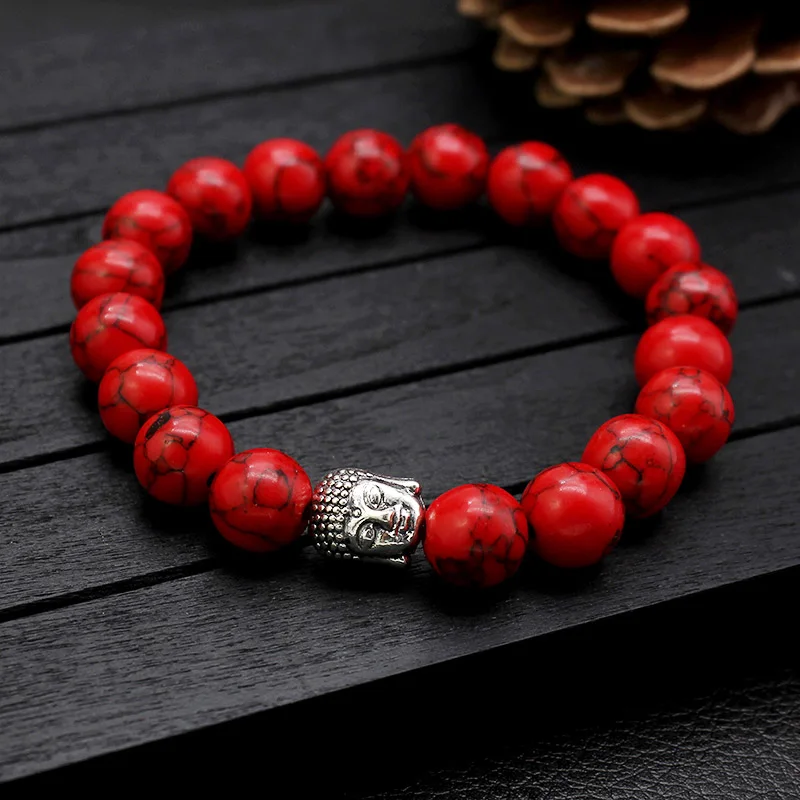 Новинка браслет 10 мм бусины для молитвы Будды женщин и мужчин подарки украшения