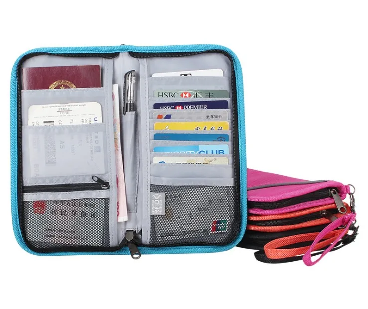 Женский кошелек для путешествий Обложка паспорта сумка бизнеса